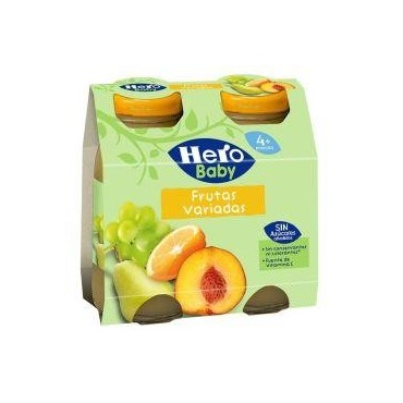 Hero Baby boisson aux fruits sans sucres ajoutés 2x130 ml