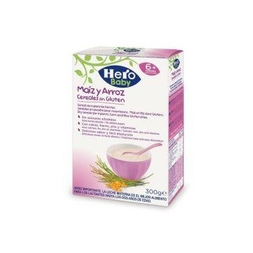 Hero Baby céréales infantiles maïs & riz sans gluten sans sucres...