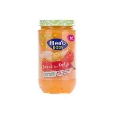 Hero Baby repas infantile riz poulet en pot 235 g