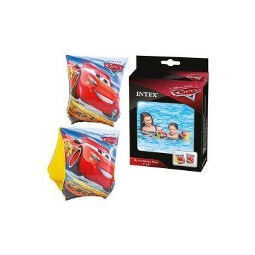 Intex paire de bracelets gonflables de natation Disney Cars 23x15cm