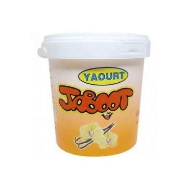 Jaboot yaourt à la vanille sucré seau 1Kg