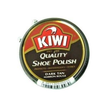 Kiwi cirage pour chaussures couleur marron/rouge boîte 50 ml