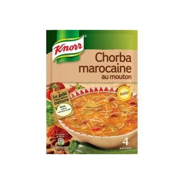 Knorr soupe chorba marocaine au mouton 100g