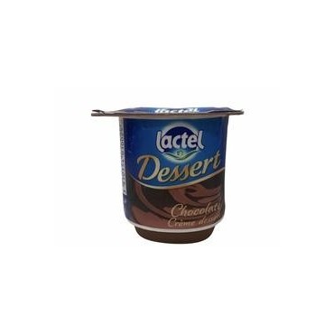 Lactel crème dessert saveur chocolat 125g