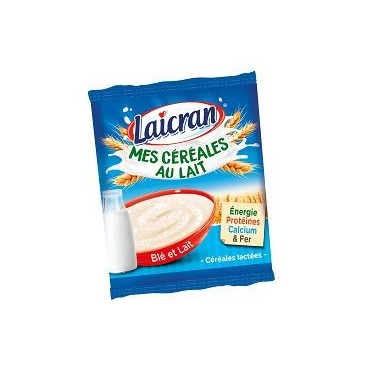 Laicran céréale blé banane 50g