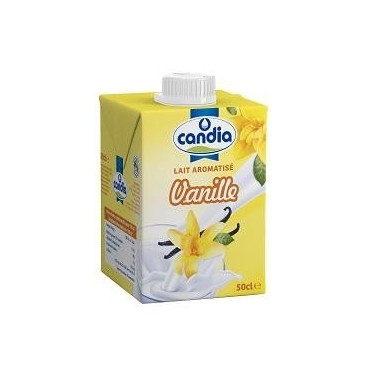 Lait CANDIA Brique Aromatisé Vanille 50CL