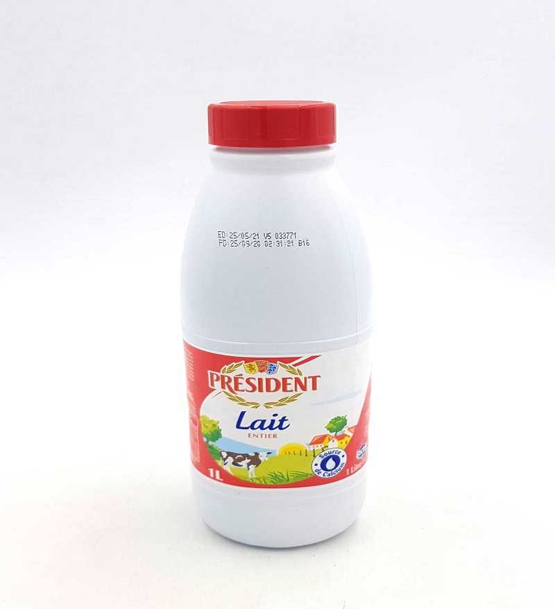 President Lait Entier 1L