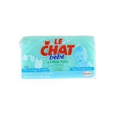 Le Chat savon bébé à l'Aloé Vera 175g