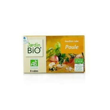 Léa Nature Jardin bio bouillon cube poule 8x 10g