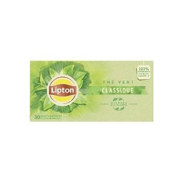 Lipton thé vert 30 sachets 40g