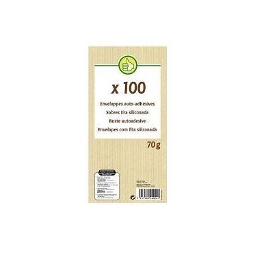 Lot de 100 enveloppes auto-adhésives