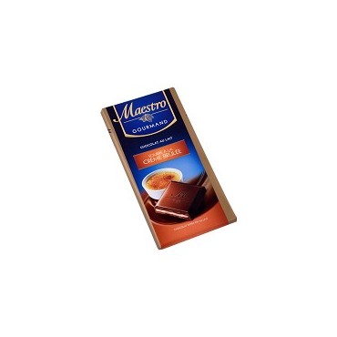Maestro choco lait crème brûlé 100g