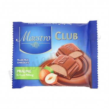 Maestro Club chocolat praliné 45g