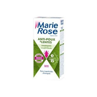 Marie Rose shampoing anti-poux & lentes 125ml + peigne
