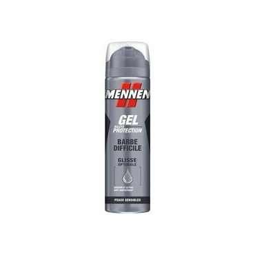 MENNEN gel à raser haute protection barbe difficile 200ml