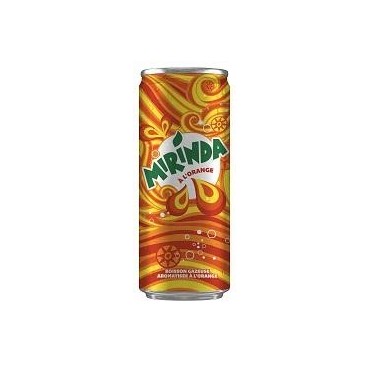 Mirinda à l'orange canette 33cl