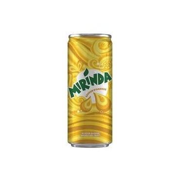 Mirinda saveur d'ananas canette 33cl