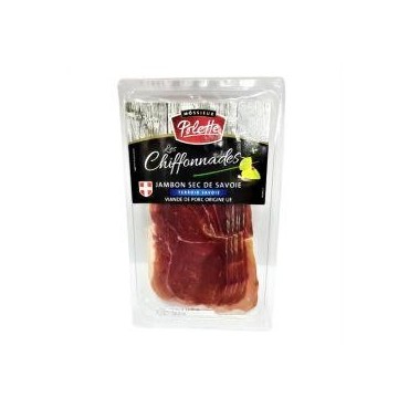 Môssieur Polette chiffonnades jambon sec de savoie 120g