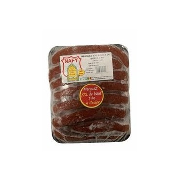 Nafy Merguez de boeuf XXL 1KG