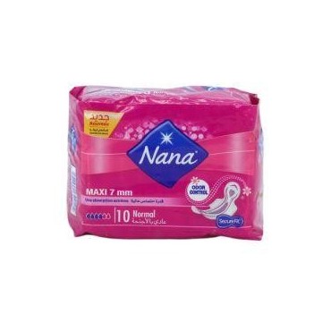 Nana serviettes Maxi 7mm Normal x10