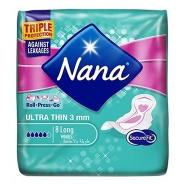 Nana serviettes ultra thin 3mm x8