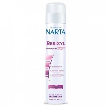 Narta déodorant anti-transpirant resixyl 200ml