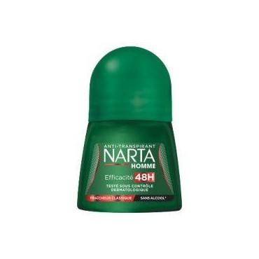 Narta déodorant bille pour homme fraîcheur classique 50 ml