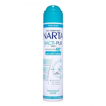 Narta déodorant femme bacti-pur 200ml