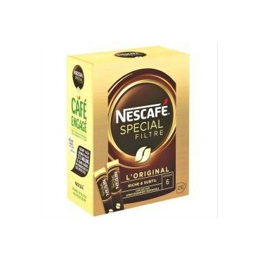 Nescafé café Spécial filtre l&#x27;original x25 sticks 50g