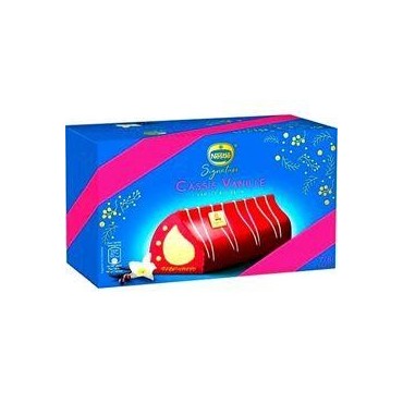 NESTLE Nestlé Bûche glacée cassis vanille 491g 7-8 parts 491g