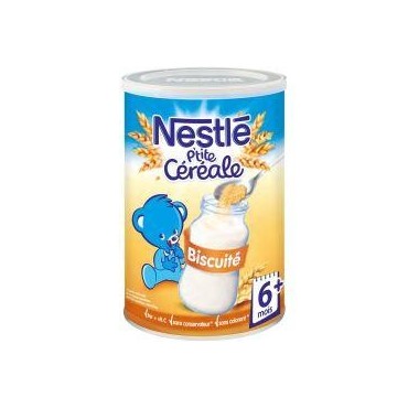 Nestlé P'tite céréale biscuité 400g