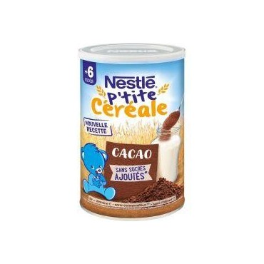 Nestlé P'tite céréale cacao 400g