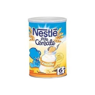 Nestlé p'tite céréale poudre vanille dès 6 mois 400g