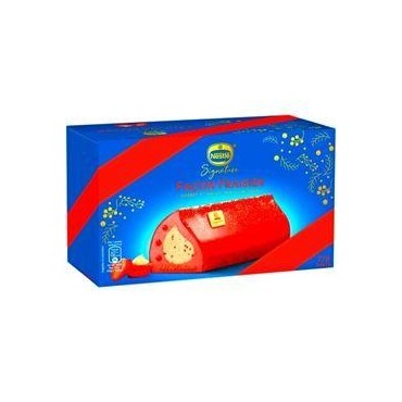 NESTLE Signature Bûche glacée façon fraisier 7-8 parts 495g