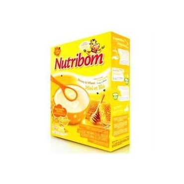 Nutribom céréales au miel et blé boîte 350g
