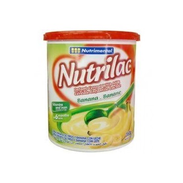 Nutrilac céréales infantiles lactées à la banane 360g