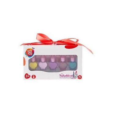 One Two Fun coffret vernis à ongle x5