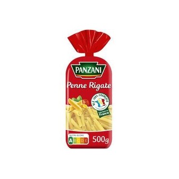 PANZANI Penne rigate filière blé responsable 500g
