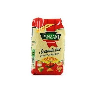 Panzani semoule fine de blé dur sachet 500g