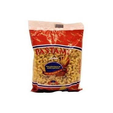 Pastami coquillettes pâtes de semoule de blé dur sachet 250g