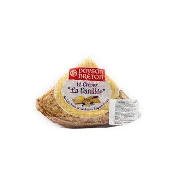Paysan Breton 12 crêpes à la vanille de Madagascar 370 g