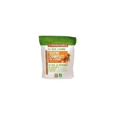 Perou sucre complet de canne Bio 500g