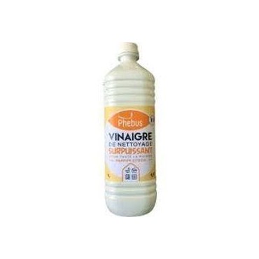 Phebus vinaigre de nettoyage surpuissant parfum citron 1L