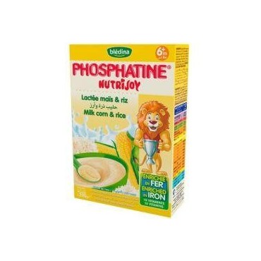 Phosphatine Nutrijoy flocons de céréales lactés instantanés maïs &...