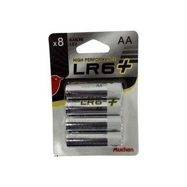 Piles alcalines LR06 premium X8