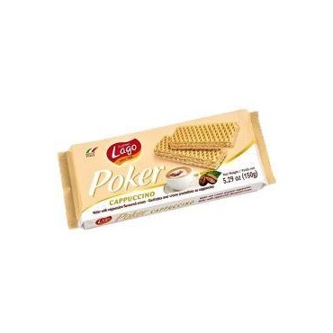 Poker biscuits gaufrettes à la crème au cappuccino 45g