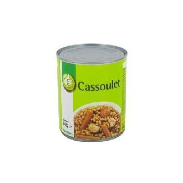 Pouce cassoulet 840g