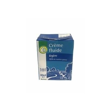 Pouce crème fluide légère 15% de matière grasse 20cl