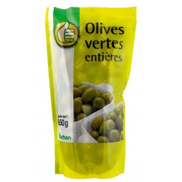 Pouce olives vertes entières 400g
