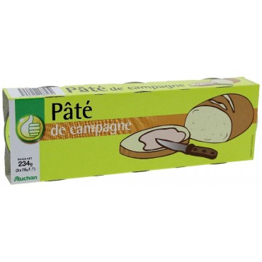 Pouce pâte de campagne 3x77g